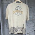 Godspeed Paris Skyline Cream T-Shirt Sz S