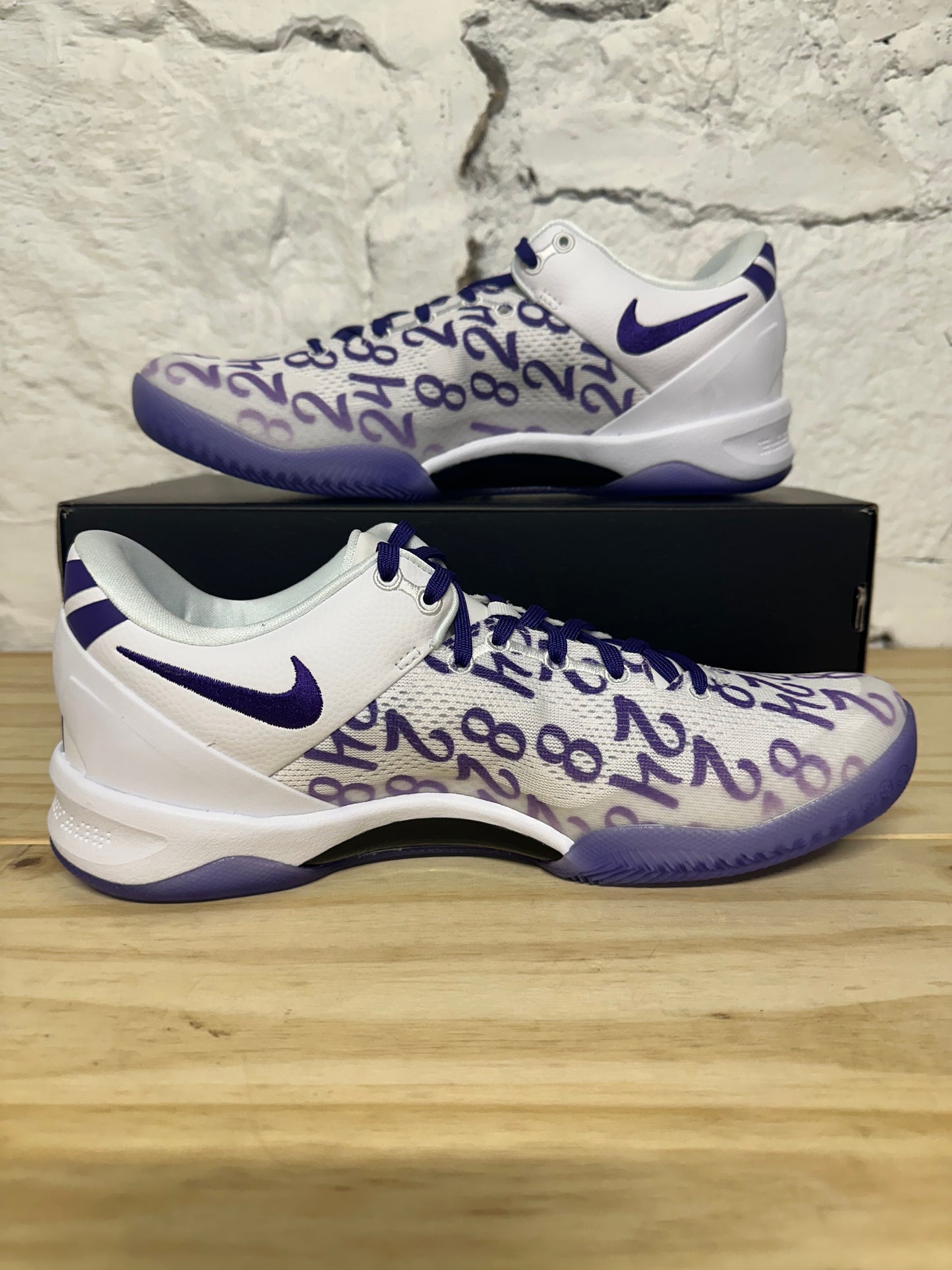 Nike Kobe 8 Court Purple Sz 10.5 DS