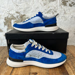 Chanel Blue Suede CC Trainer Sz 11 (44)