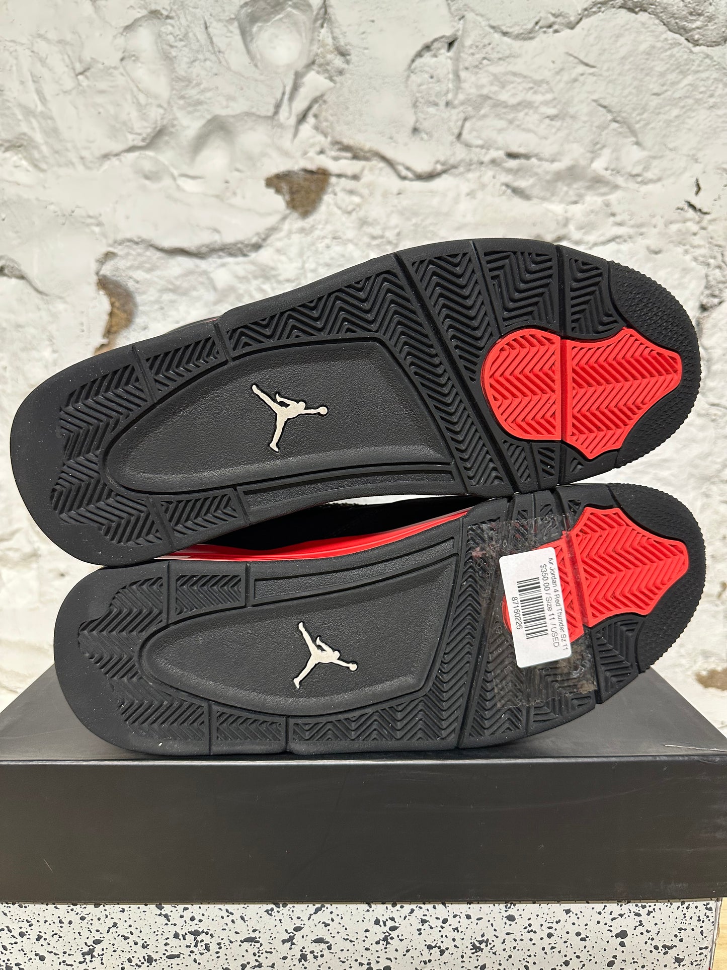 Air Jordan 4 Red Thunder Sz 11