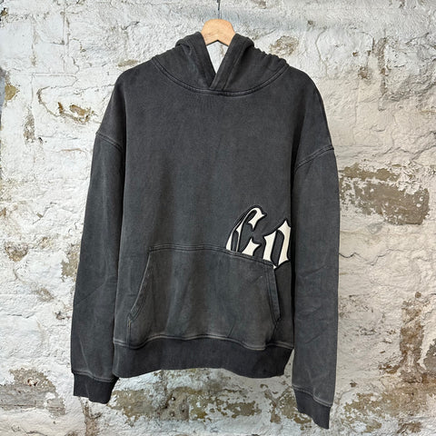 Godspeed Side Spellout Hoodie Gray Sz L