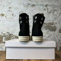 Rick Owens High Lido Black Milk Sneaker Sz 10.5 (43.5)