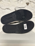Air Jordan 1 Low Black Medium Grey Sz 12