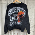 Godspeed Seeing Double Black Crewneck Sz XS