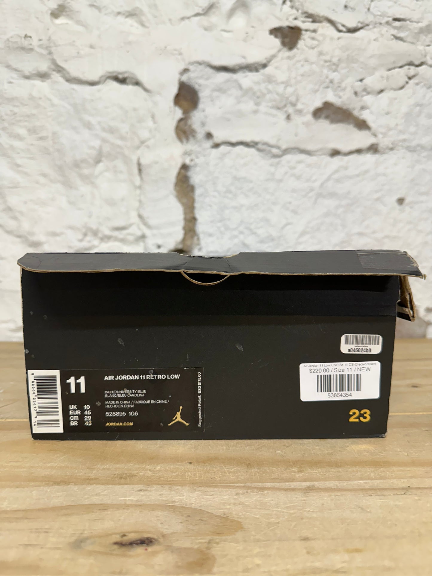 Air Jordan 11 Low UNC Sz 11 DS