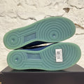 Nike Air Force 1 Low Patent Mystic Navy Grape Ice Sz 11 DS