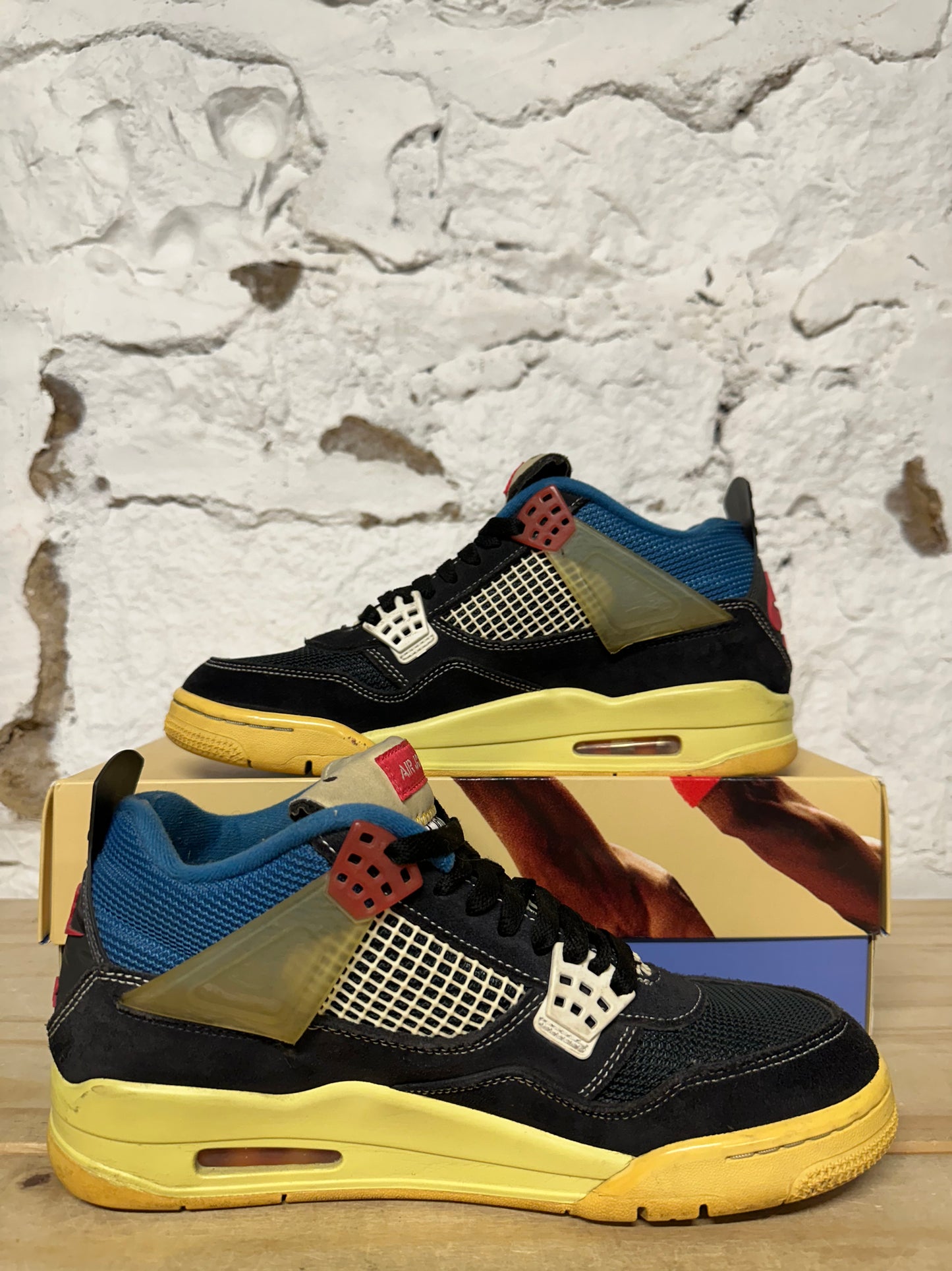 Air Jordan 4 Union Off Noir Sz 9