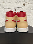Air Jordan 1 Mid Cardinal Red Sz 13 DS