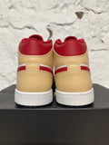 Air Jordan 1 Mid Cardinal Red Sz 13 DS