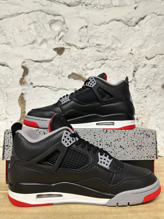 Air Jordan 4 Bred Reimagined Sz 9.5 DS