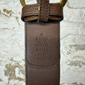 Gucci Brown GG Monogram Belt Sz (95/38)