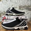 Dolce Gabbana Black White Sorrento Sneaker Sz 10 (43)