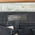 Amiri MA Drip Black Denim Jeans Sz 28