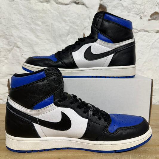 Air Jordan 1 High Royal Toe Sz 10.5