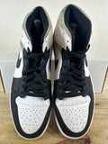 Air Jordan 1 Mid Red Black Toe Sz 10