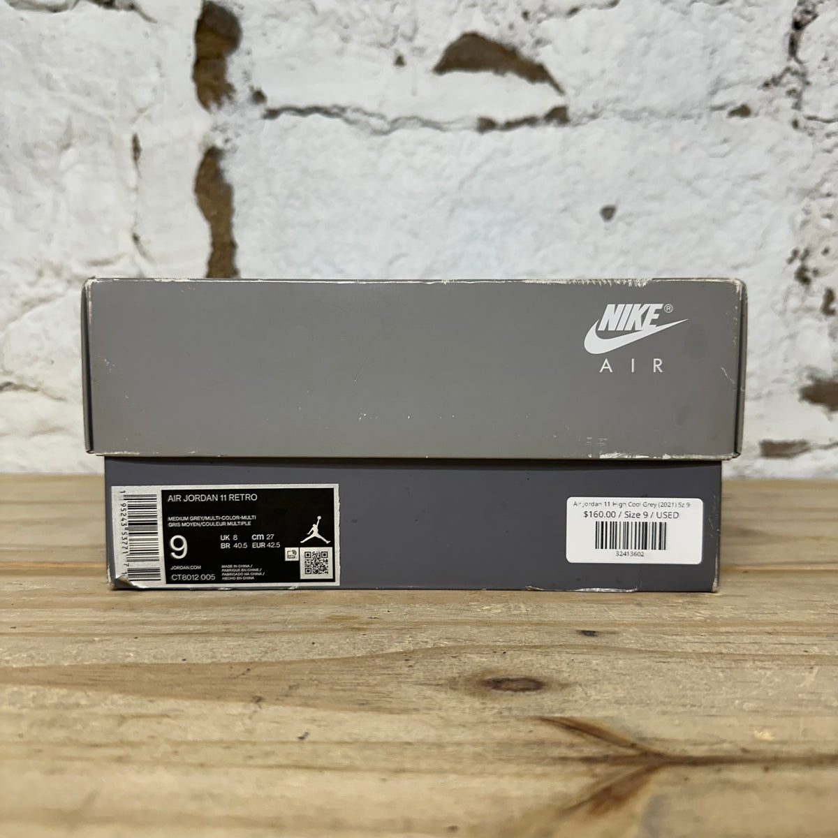 Air Jordan 11 High Cool Grey (2021) Sz 9