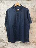 Louis Vuitton Navy Damier Polo Shirt Sz XXL