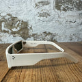 Rick Owens White Geth Glasses W/ Box