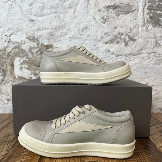 Rick Owens Vintage Pearl Milk Low Top Sneaker