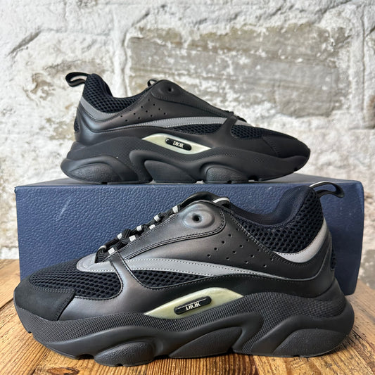 Dior B22 Triple Black Sneaker Sz 10 (43)