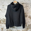 Supreme Small Box Logo Black Zip Up Hoodie Sz S