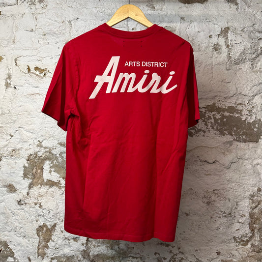 Amiri Arts District T-Shirt Red Sz S