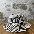 Dior Stussy Navy White Bucket Hat Sz M
