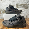 Lanvin Curb Black Lace Grey Sneaker Sz 13 (46)