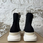 Rick Owens Abstract Pentastitch Black Milk High Sz 8 (41)