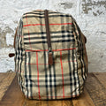 Burberry Plaid Packable Duffle Bag