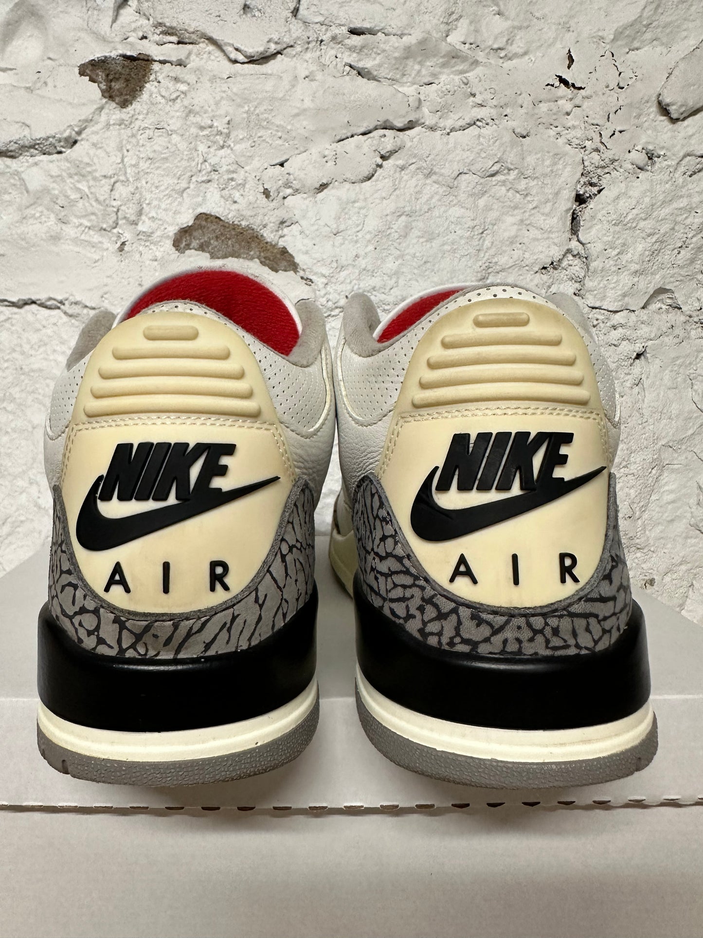 Air Jordan 3 White Reimagined Sz 11