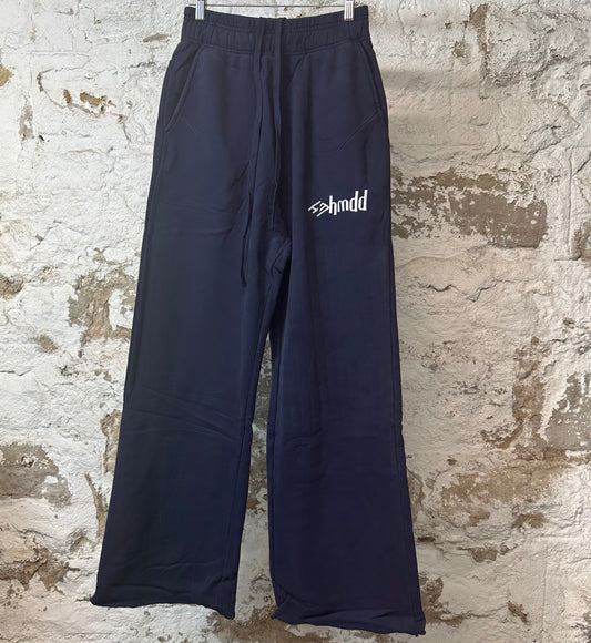 HMDD Logo Spell Organic Navy Sweatpants