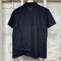 Burberry Eddie Pique Polo T-Shirt Black Sz S