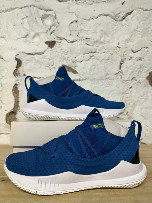 Under Armour Curry 5 Moroccan Blue Sz 10.5 DS
