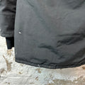 Canada Goose Trillium Parka Jacket Black Sz S (Bleach Stains) (Womens)
