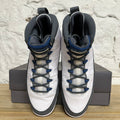 Air Jordan 9 Flint French Blue Sz 10