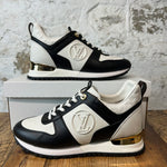 Louis Vuitton Black White Runaway Sneaker Sz 7 (38.5LV) No Box