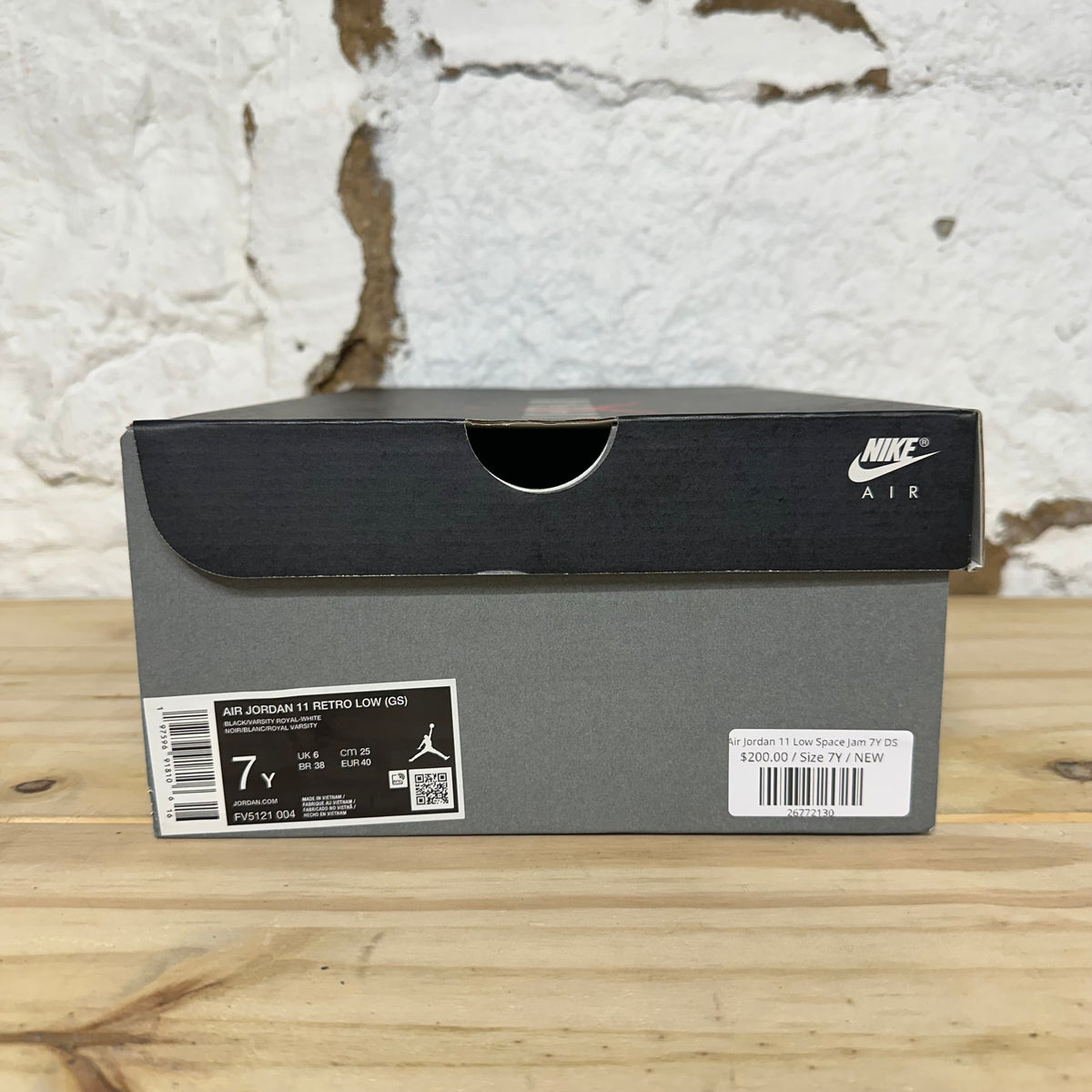 Air Jordan 11 Low Space Jam 7Y DS