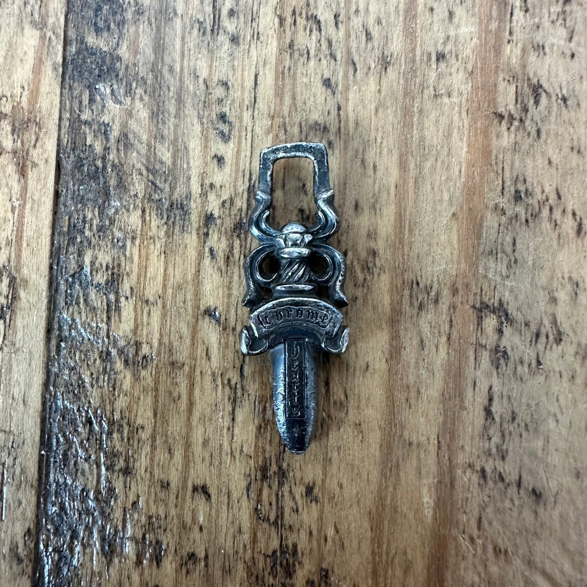 Chrome Hearts Dagger Zipper Pendant