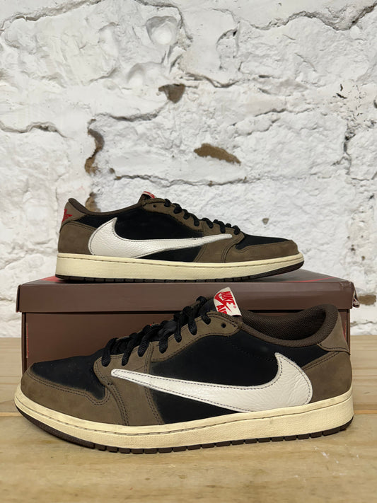Air Jordan 1 Low Travis Scott Mocha Sz 13