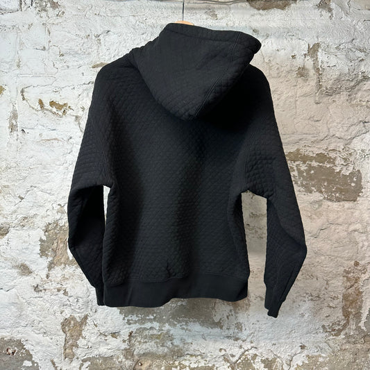 Supreme Small Spell Quilted Hoodie Black Sz S