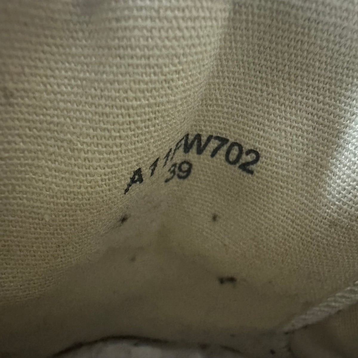 Maison Mihara Black White Peterson 23 Sneaker Sz 6.5 (39)