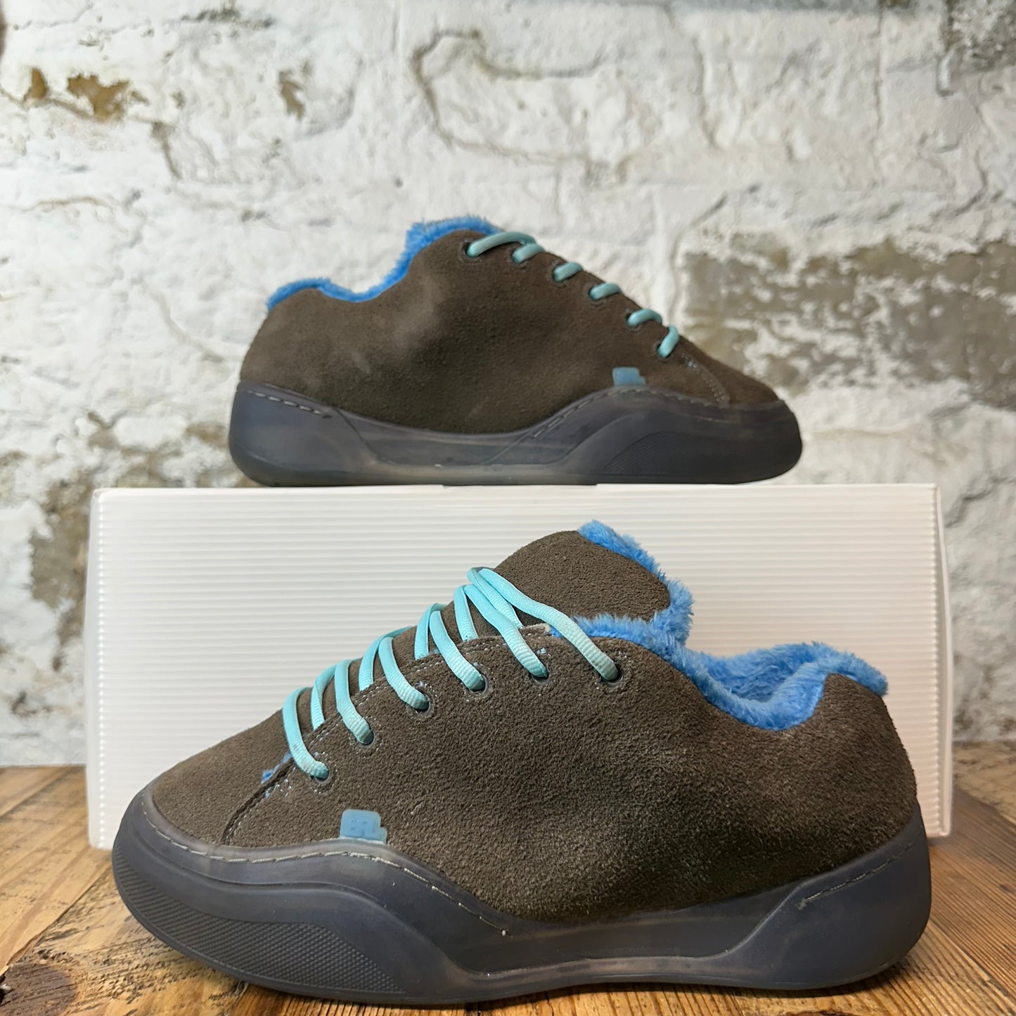 ERL Electric Grey Vamp Sneaker Sz 8