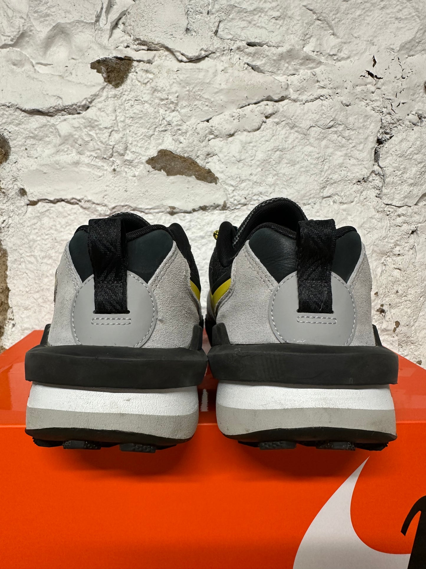 Nike Zegamadome Sacai Silver Yellow Sz 12