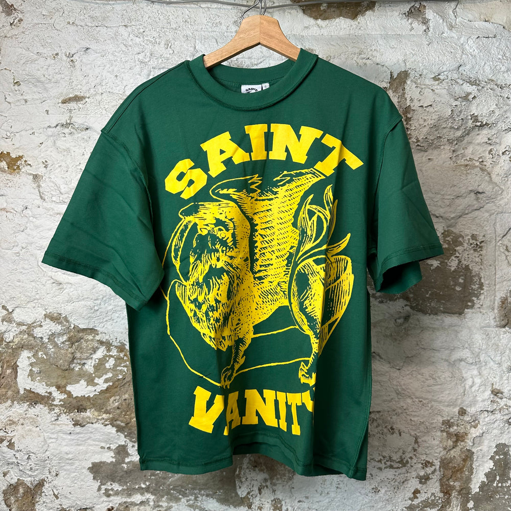 Saint Vanity Yellow Griffin Green T-shirt
