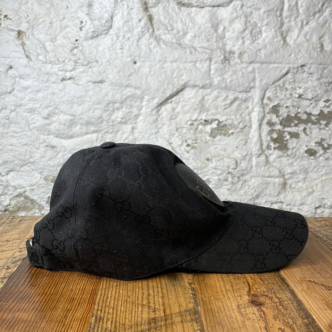 Gucci Circle Logo Black Monogram Hat – The Gallery Online