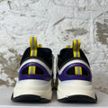 Dior B22 White Black Purple Sneaker Sz 10 (43) No Box