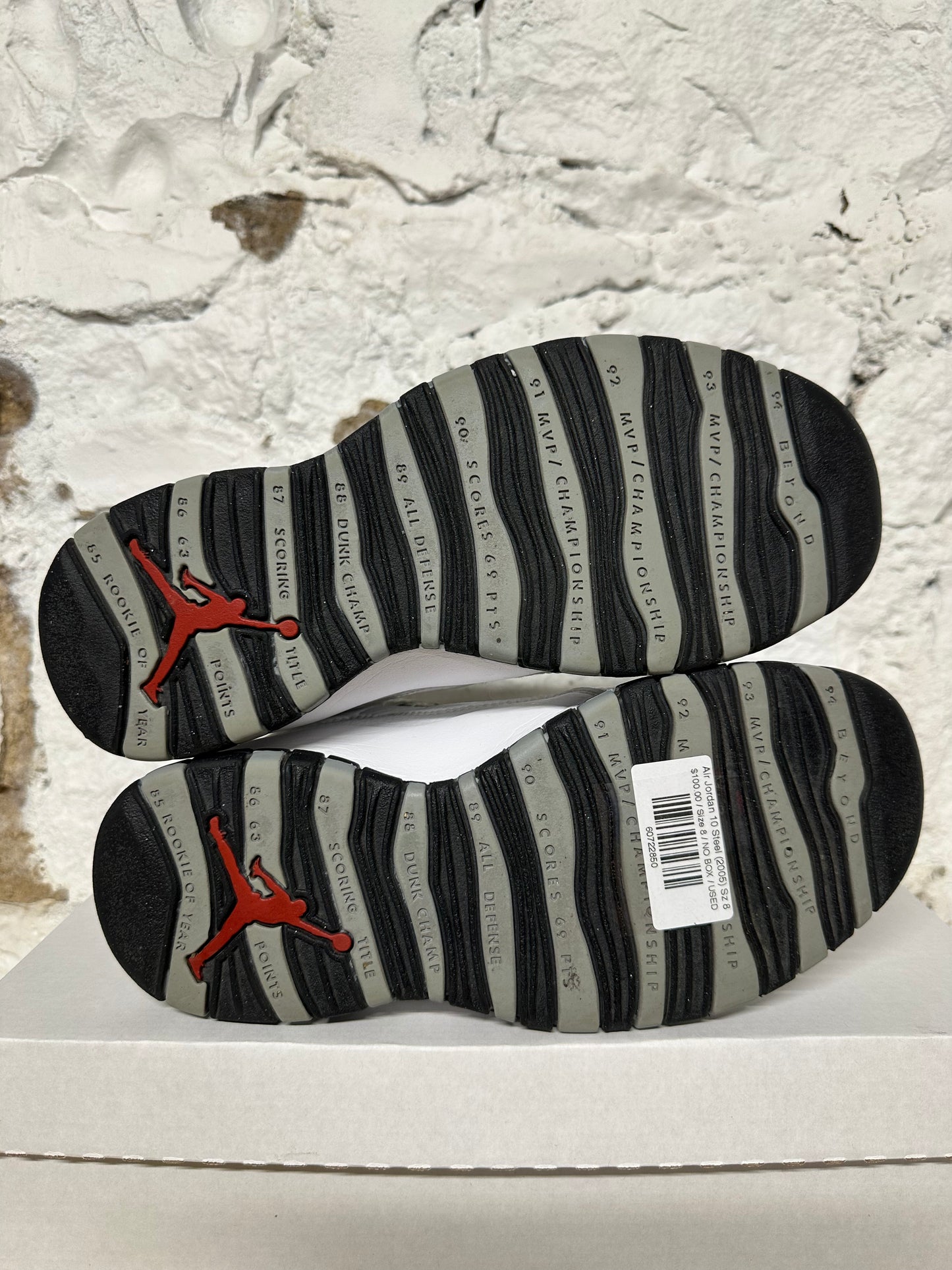 Air Jordan 10 Steel (2005) Sz 8