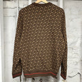 Burberry Monogram Stripe Crewneck Sz M