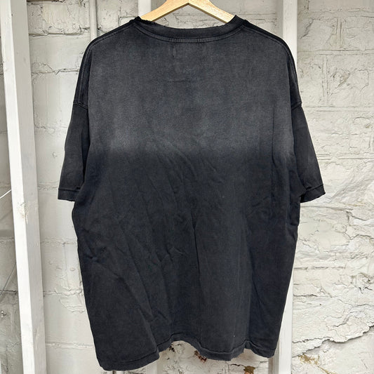 Vale Forever Lives In Glory Blessed By Faith Black T-Shirt Sz L